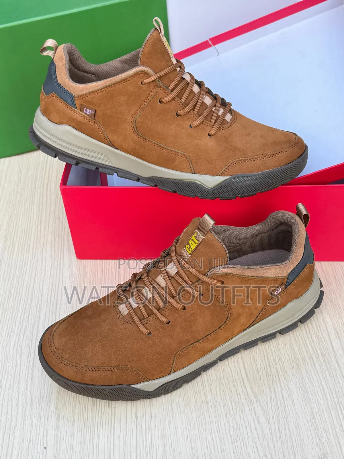 Men's Cat Leather Shoes Za Grade One Materials