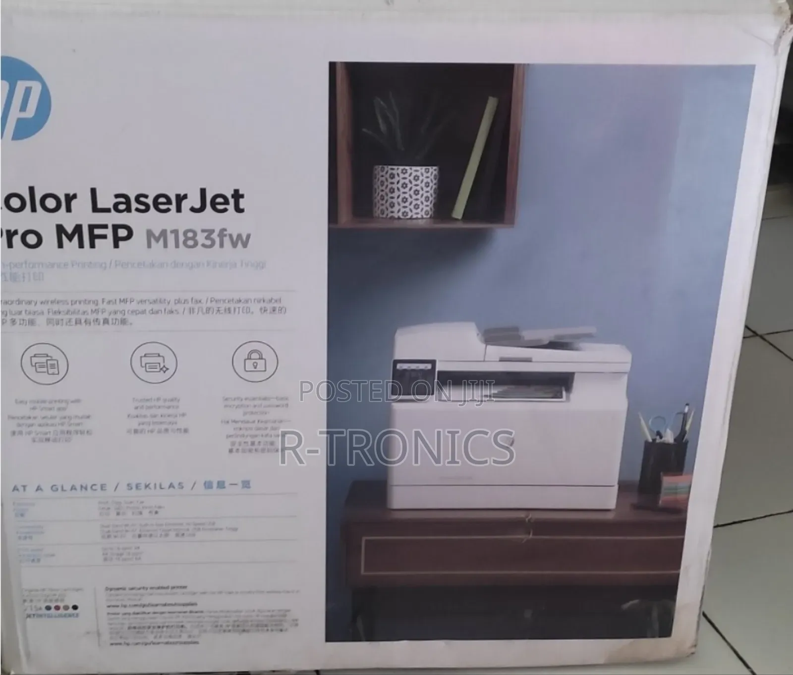 Hp Color Laserjet Pro M183fw Multi Function Printer
