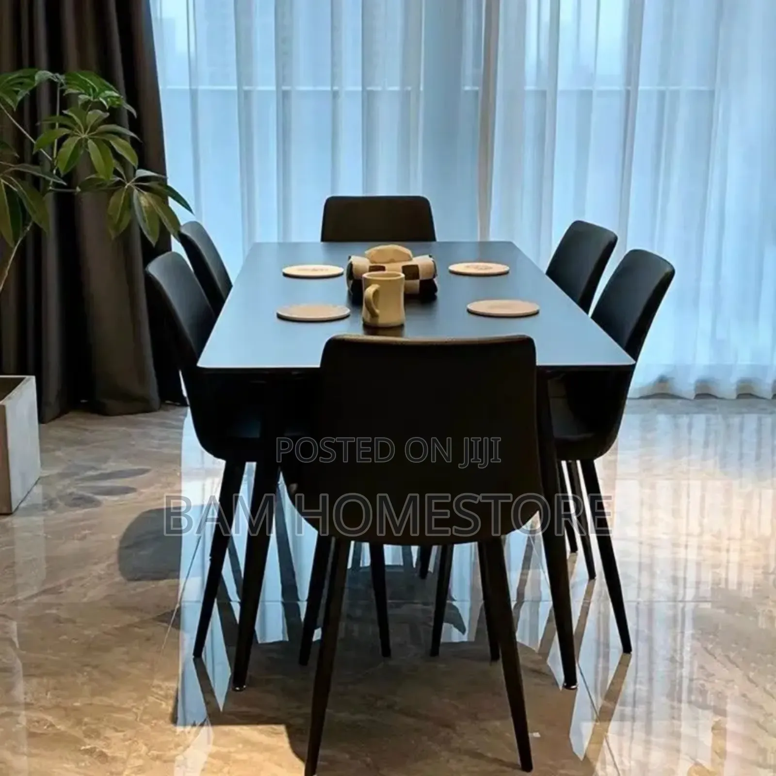Demure Dining Set(Table + Chairs)