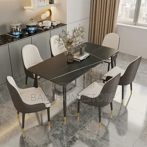 Elegant Dining Set (Meza+ Viti 6)