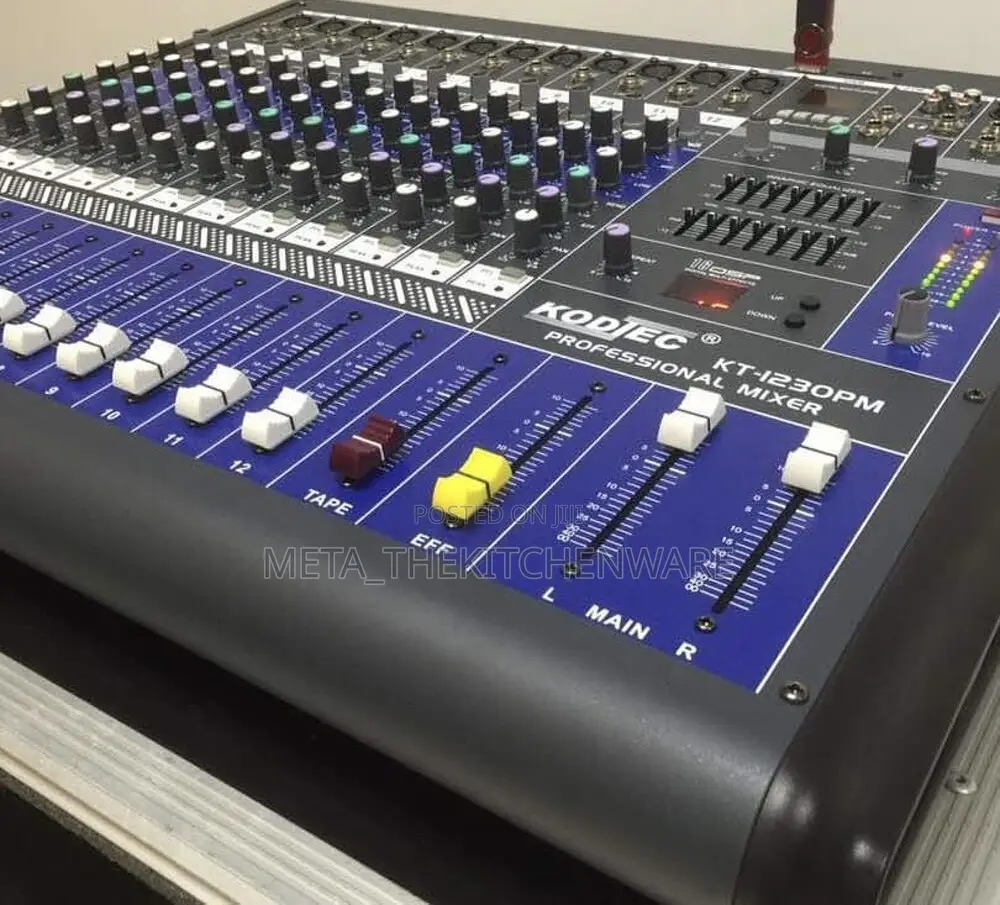 Kodtec Power Mixer 12 Channel Kt-1230pm