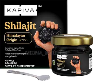 100% Pure Himalayan Shilajit Resin, High Potency for Men