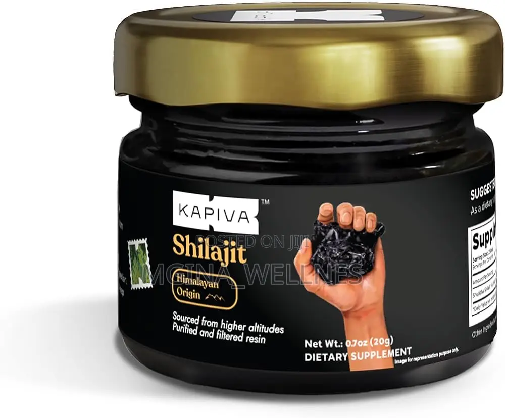 100% Pure Himalayan Shilajit Resin, High Potency for Men
