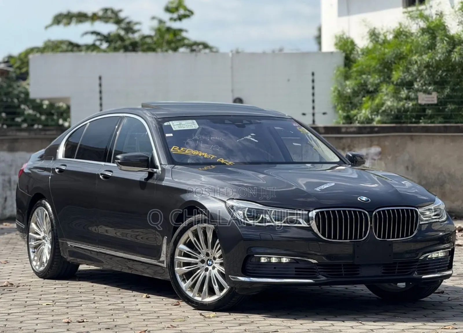 BMW 740 2016 Black