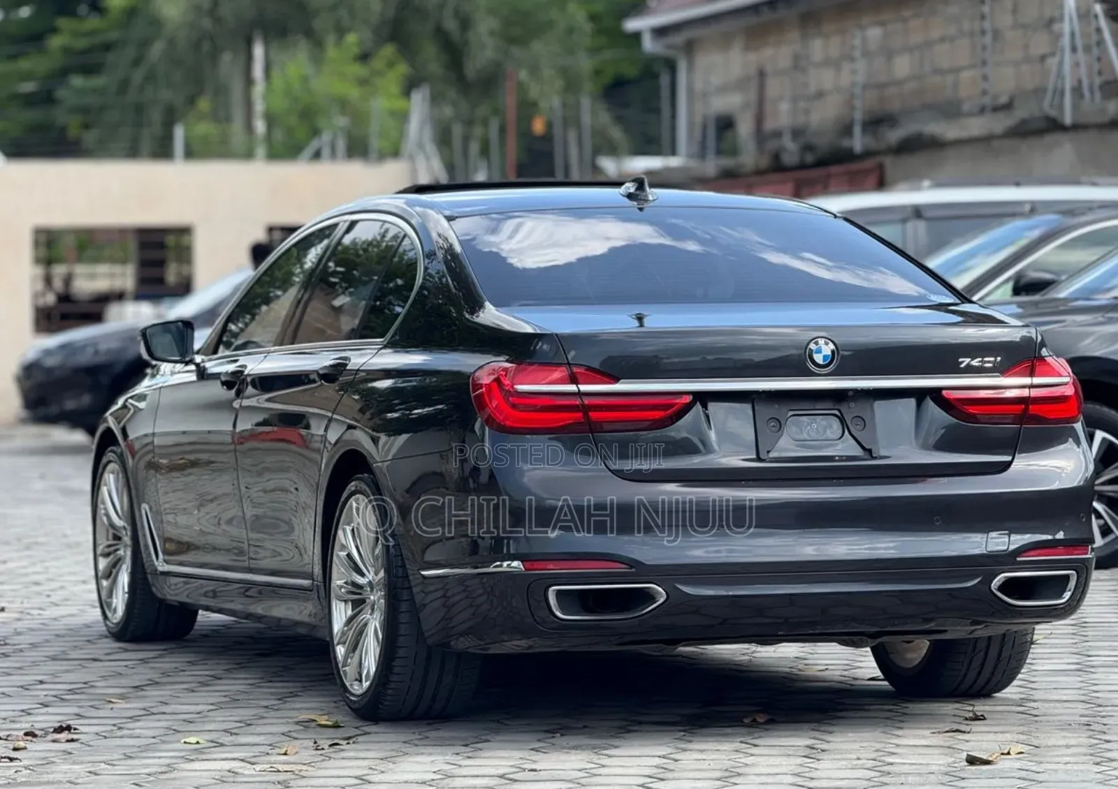BMW 740 2016 Black