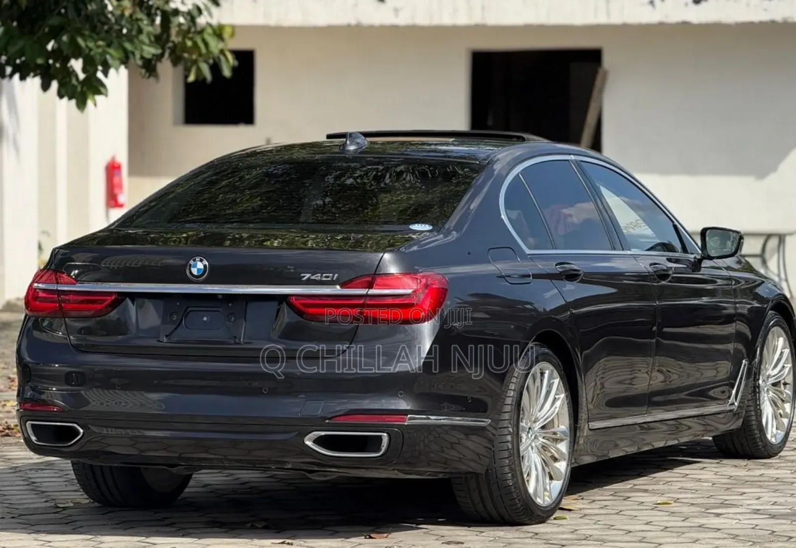 BMW 740 2016 Black