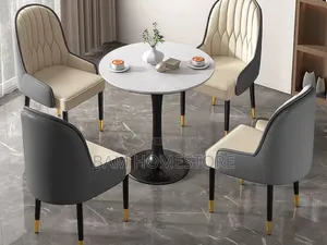 Classic Elegant Set( Marble Table+Chairs)
