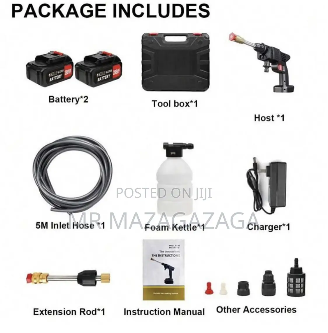 Multipurpose Clean/Pressure Gun