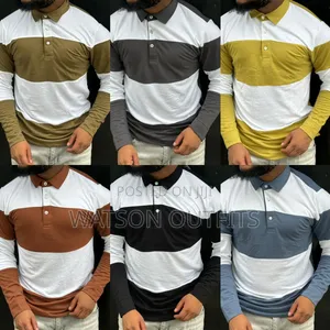 Multicolour Men's Formsix Za Mikono Mirefu New and Original