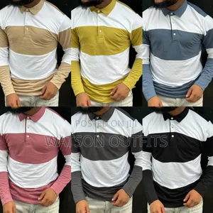 Multicolour Men's Formsix Za Mikono Mirefu New and Original