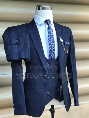 Men's Single Button Suits New Smart and Classic