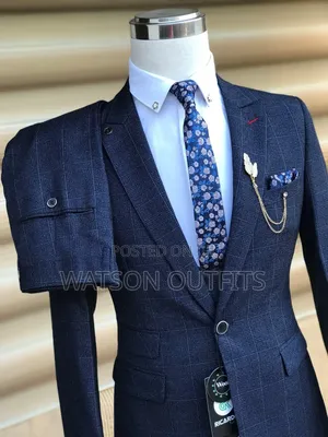 Men's Single Button Suits New Smart and Classic