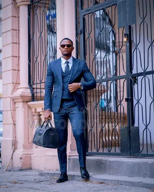 Men's Blue Suits Dominantly Special