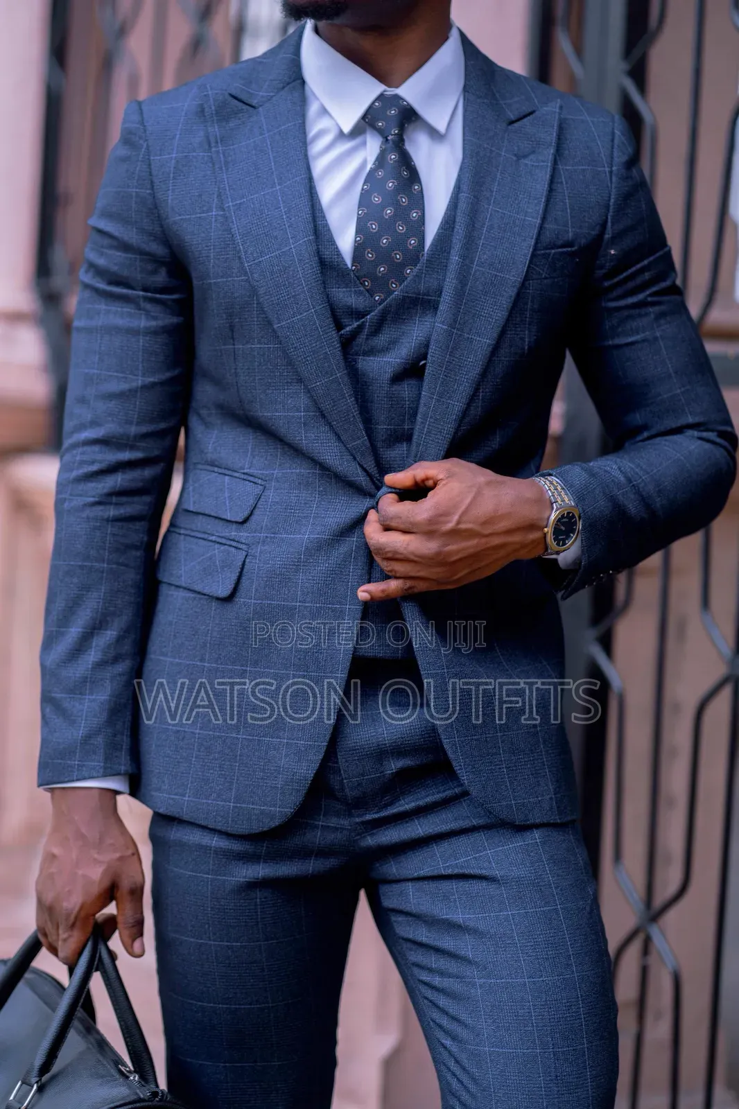 Men's Blue Suits Dominantly Special