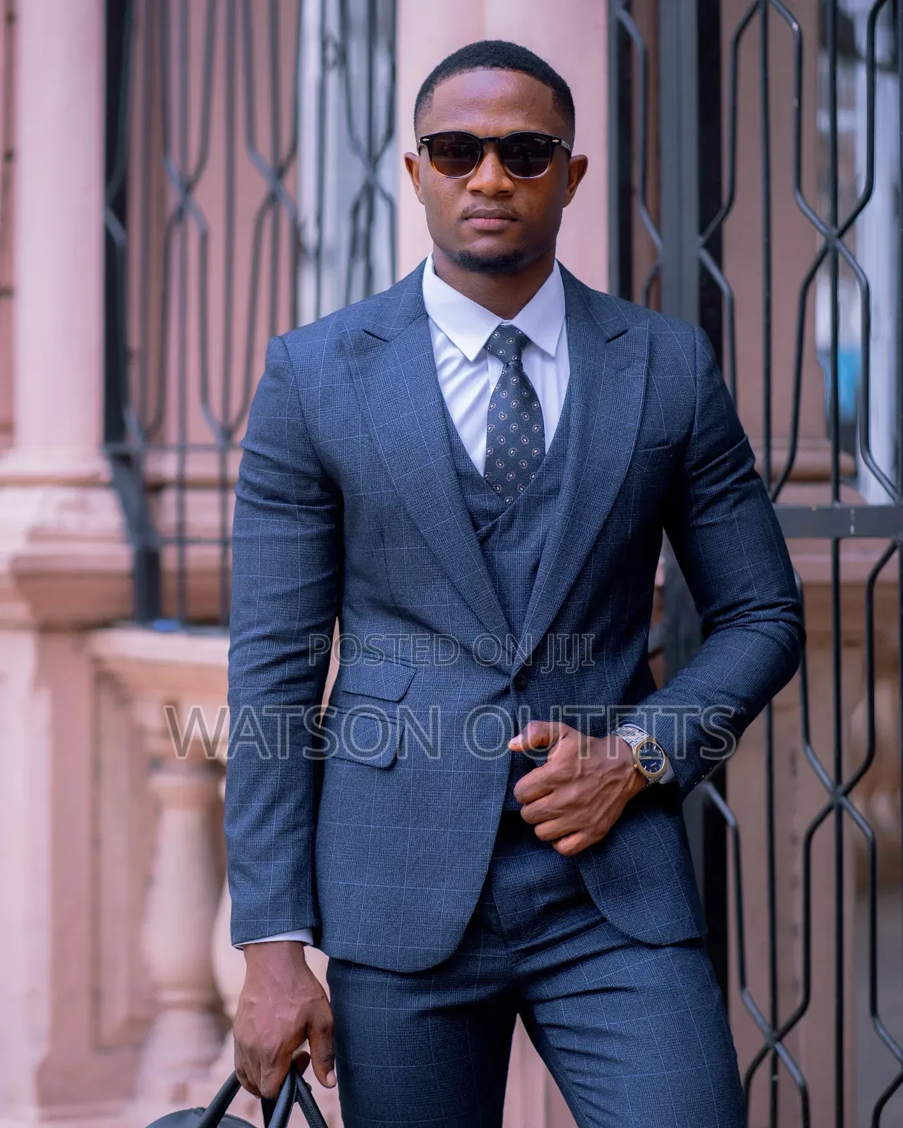 Men's Blue Suits Dominantly Special
