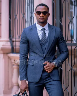Men's Blue Suits Dominantly Special