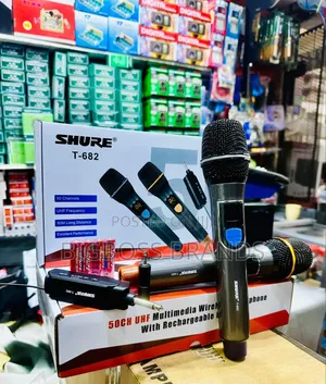 Shure Microphone {Double} T682