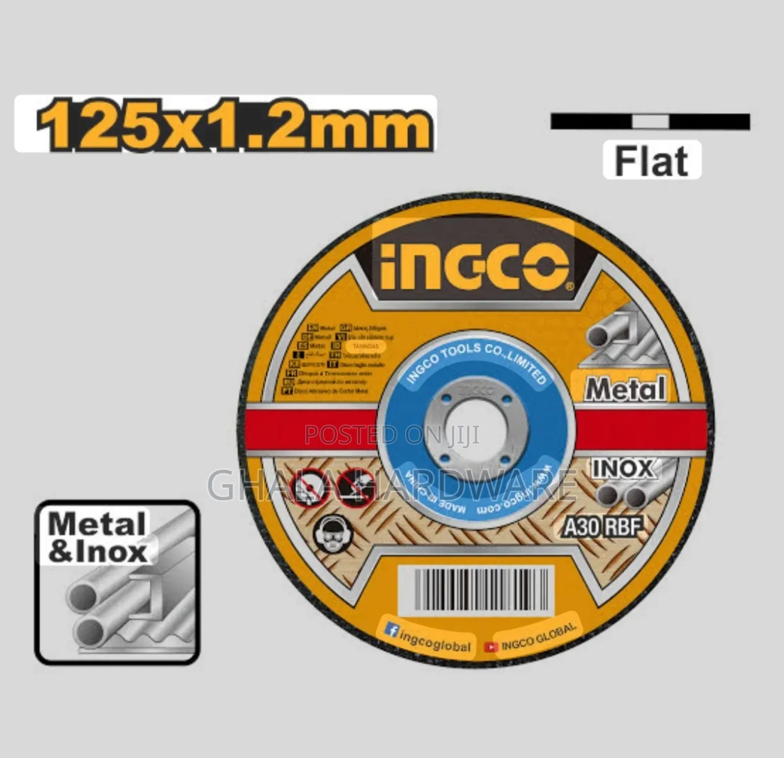 Abrasive Metal Cutting Disk