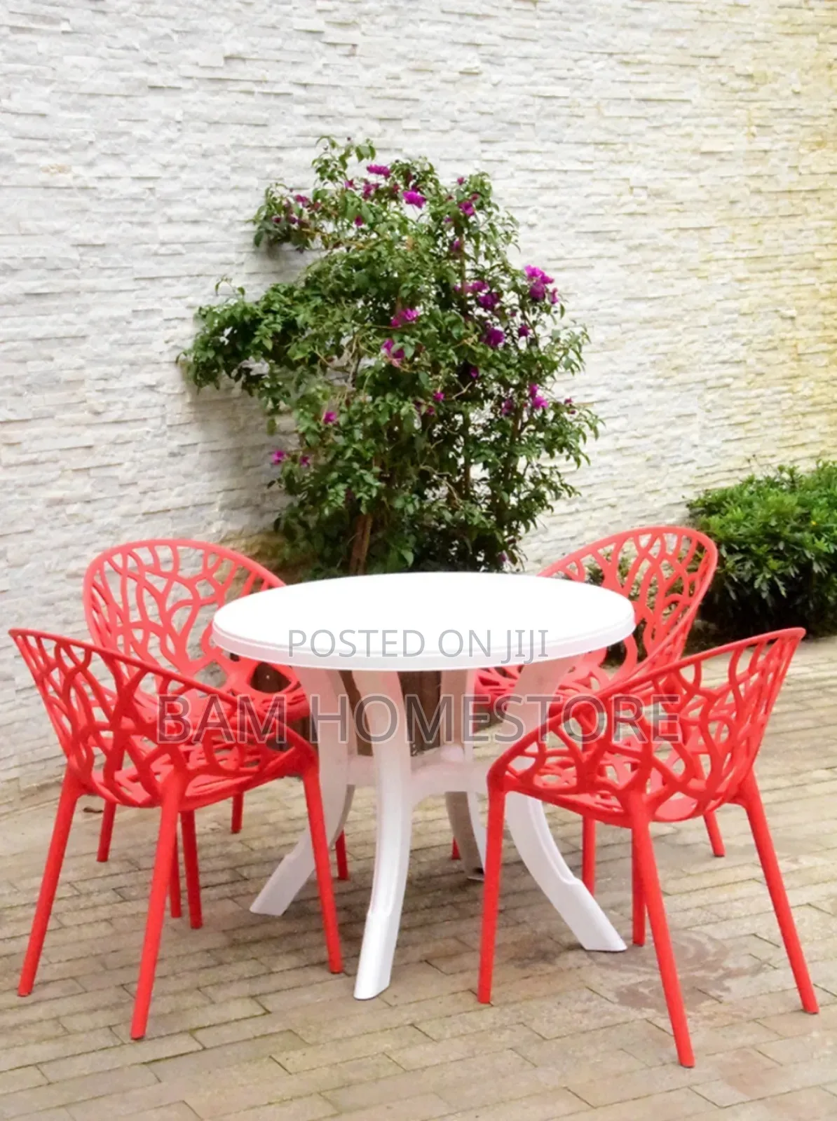 Stackable Table+ Chair Set( Cafe,Hotel,Bar, Beach,Home)