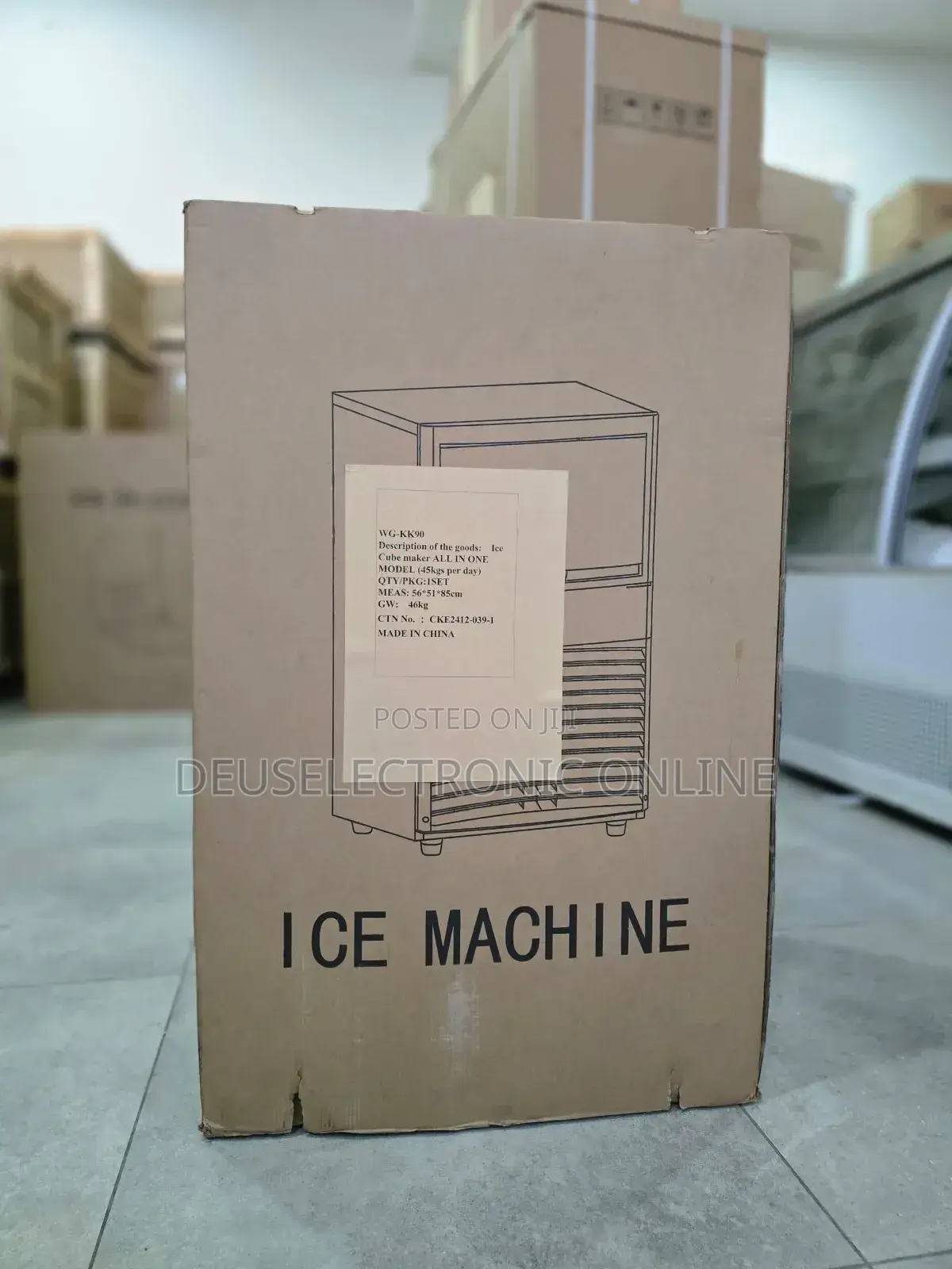 Ice Cube Wg-Kk1000 *Ice Cubes Machine* . Kilo 500
