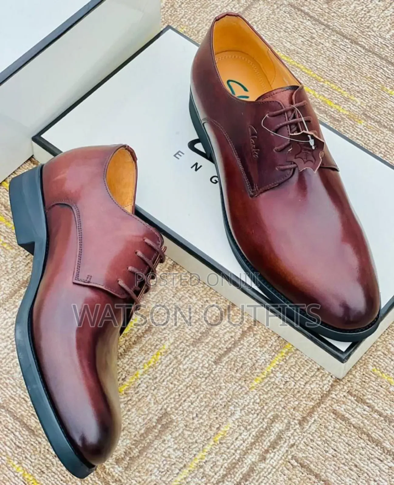 Brand New Men's Classic and Smart Clarks Footwears/Shoes