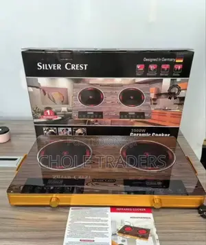 Silver Crest Double Burner Ceramic Cooker / Infrared Cooker
