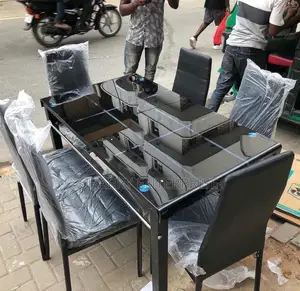 Dining Table Nzuri Ya Watu 6 Yenye Kuvutia