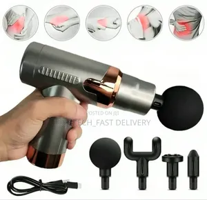 Body Fitness Massage Gun With 4 Heads