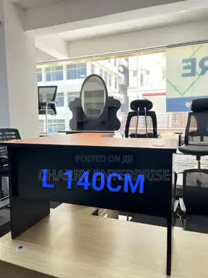 L Shape Office Table With Drawers