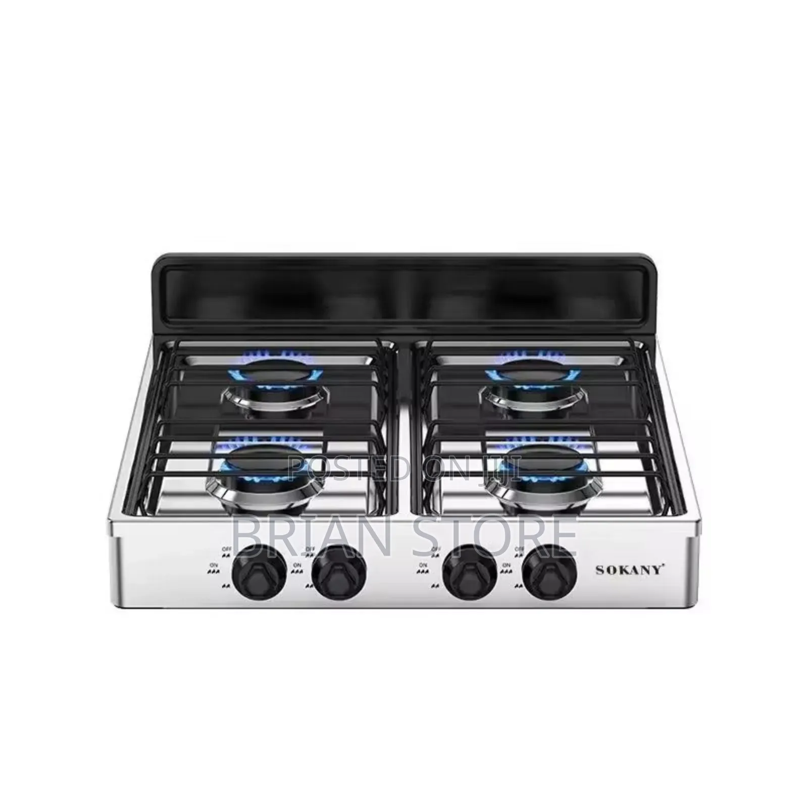 Sokany Gas Cooker 4 Plates(Jiko La Gesi Plate 4)