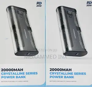Powerology 20000mah Crystalline Series Power Bank