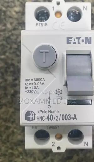 Circuit Breaker Single Phase 40a, (Eaton)