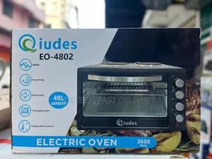 Quides Electric Oven 48l With 2 Cooktops