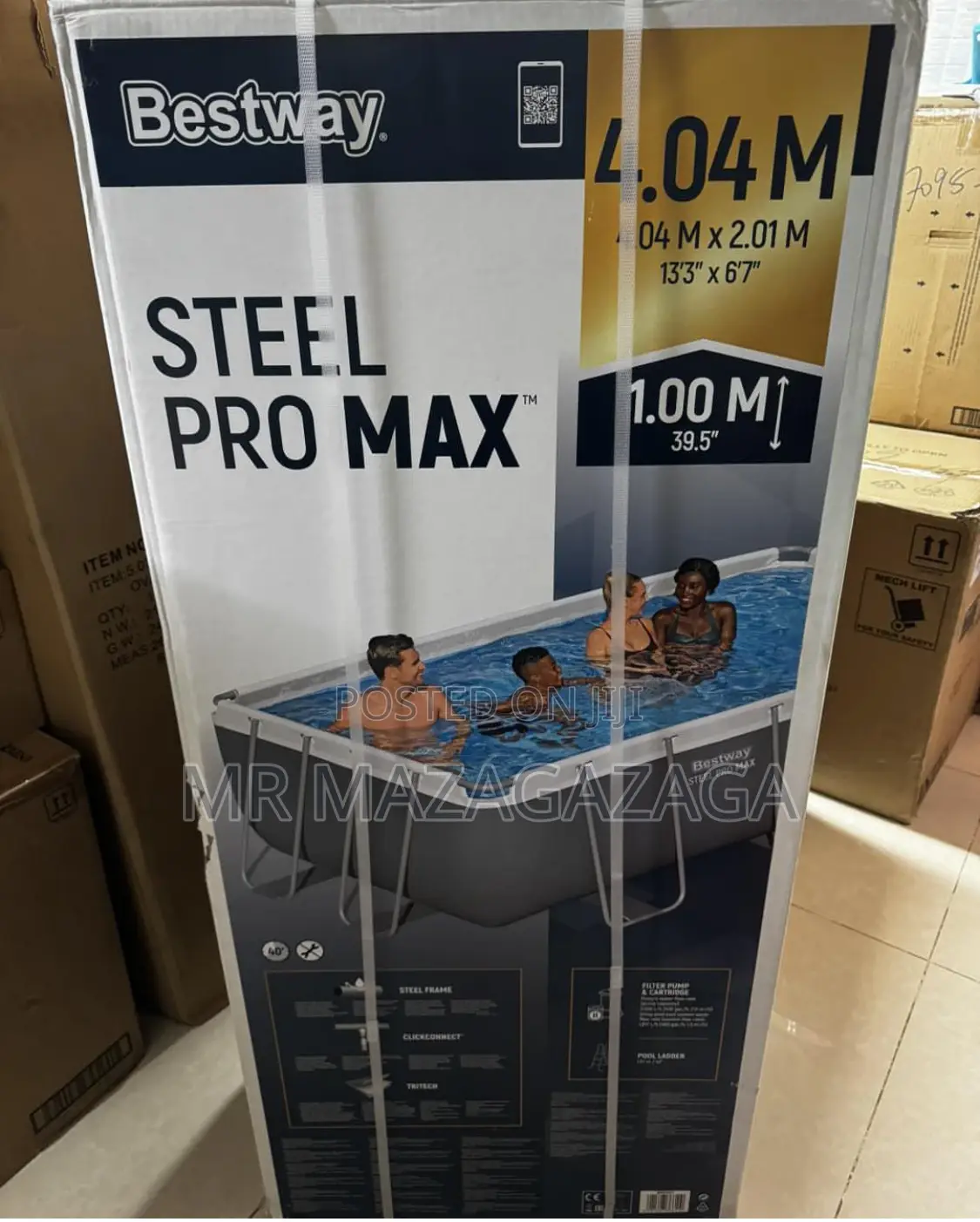 Swimming Pool 4.04mx2.01mx1.00m