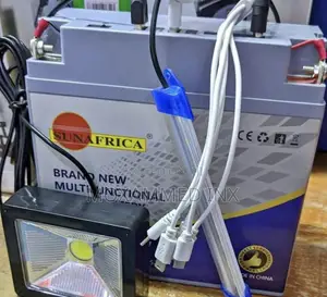 Sun Africa Solar Battery N18 Comes With Light Charger