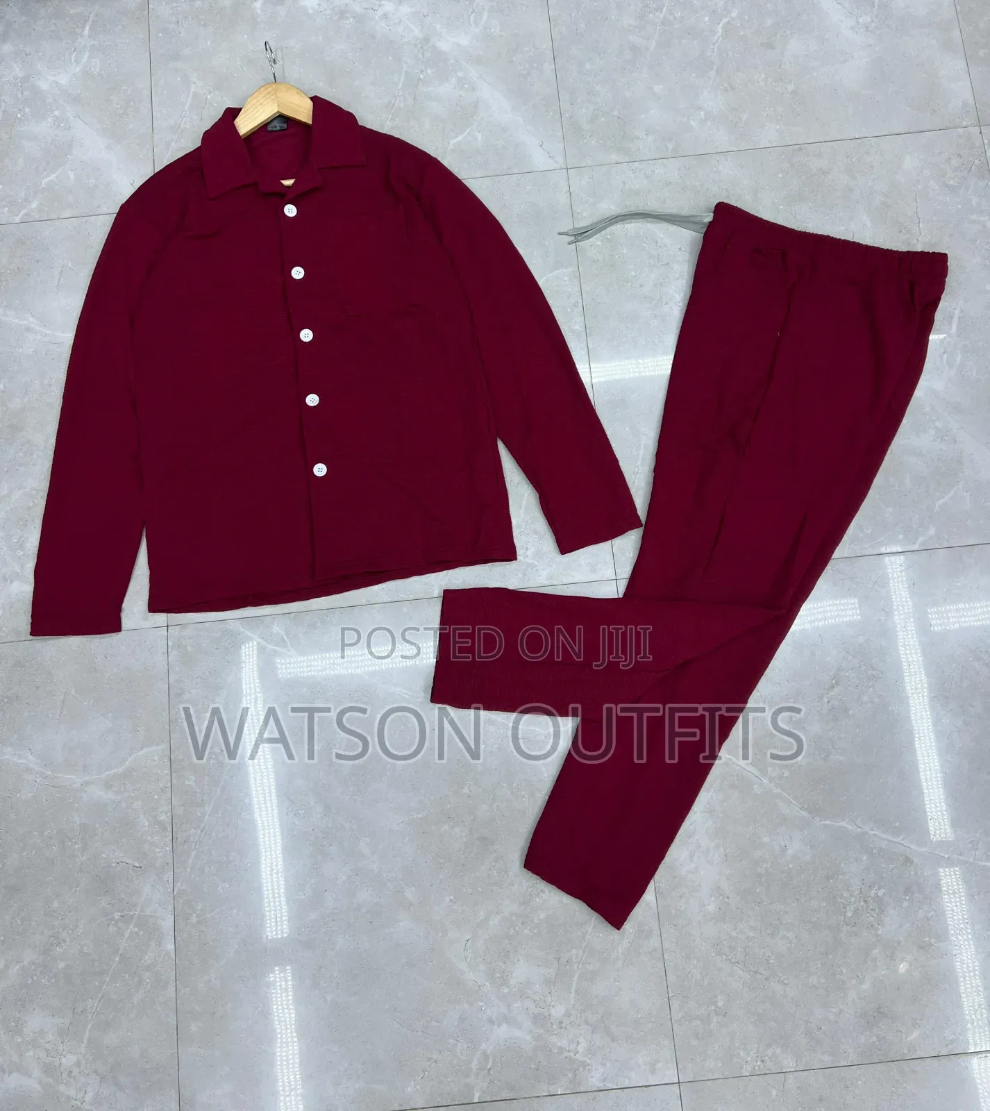 Men's Clothing Set of Shirts and Pants