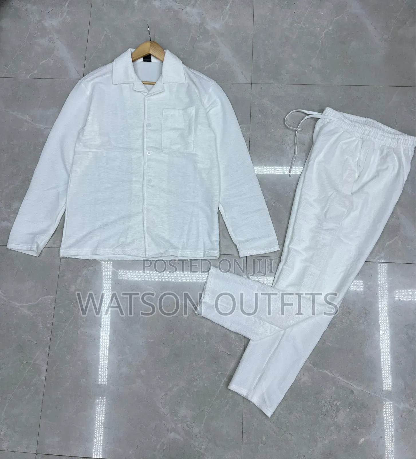 Men's Clothing Set of Shirts and Pants