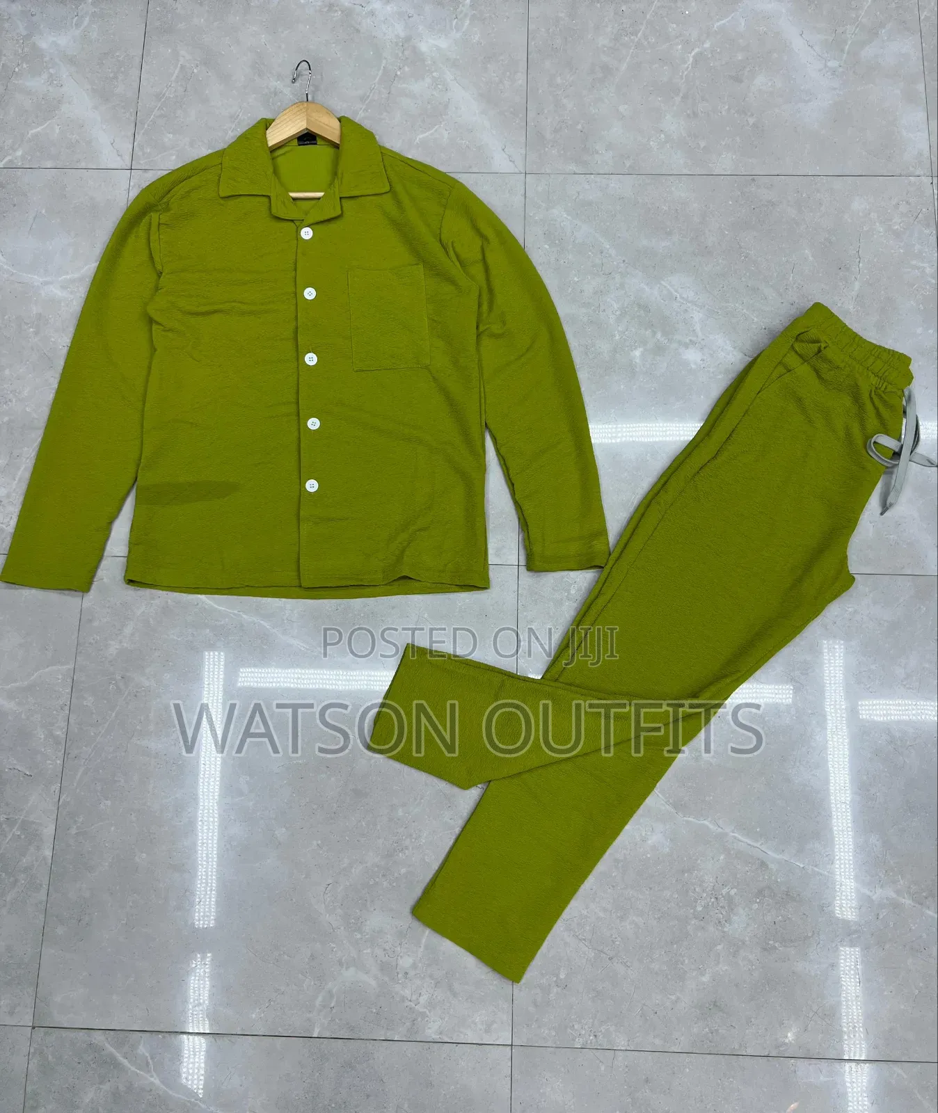 Men's Clothing Set of Shirts and Pants