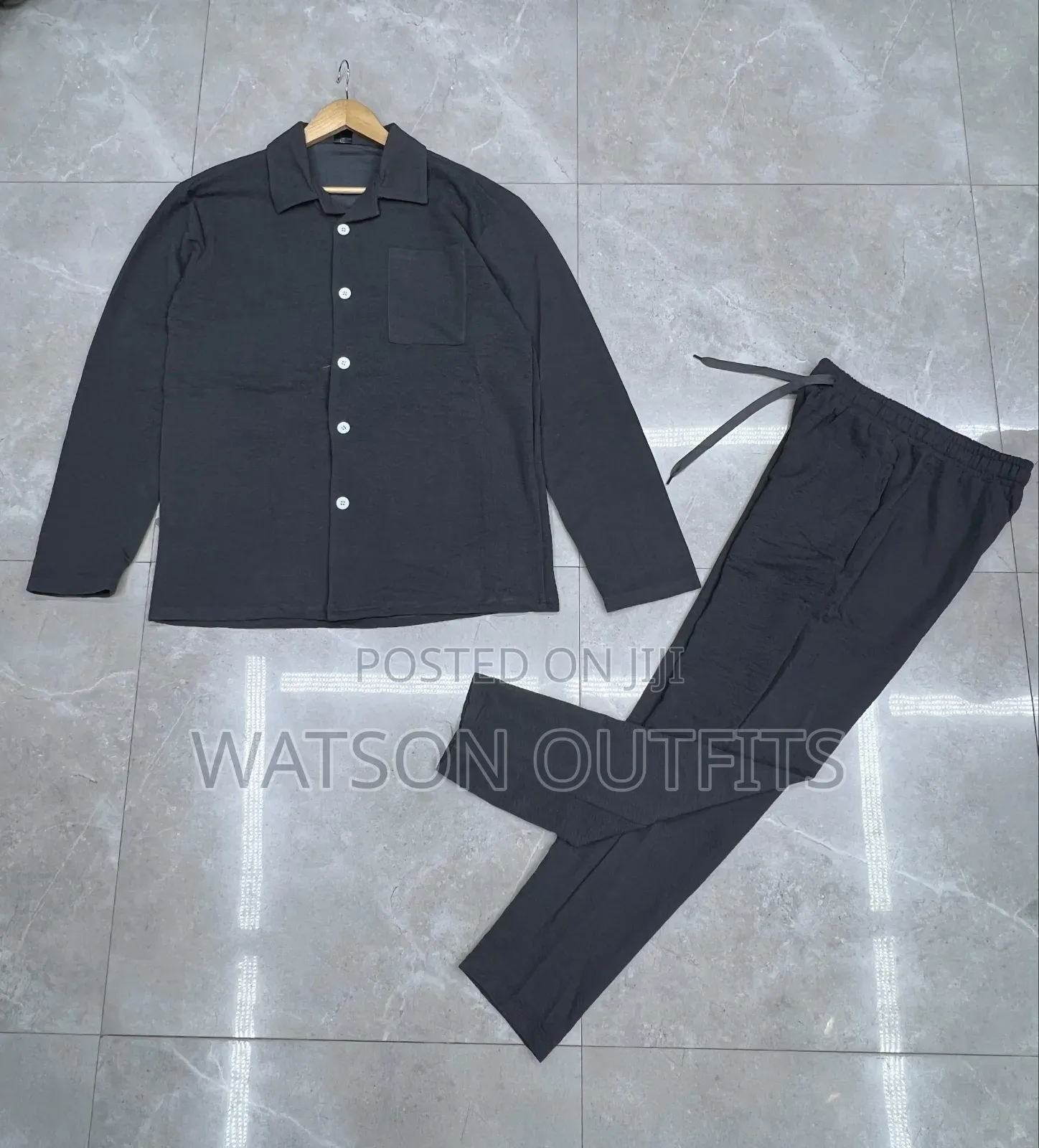 Men's Clothing Set of Shirts and Pants