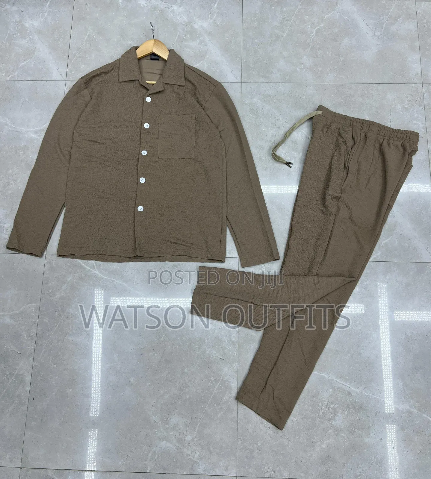 Men's Clothing Set of Shirts and Pants
