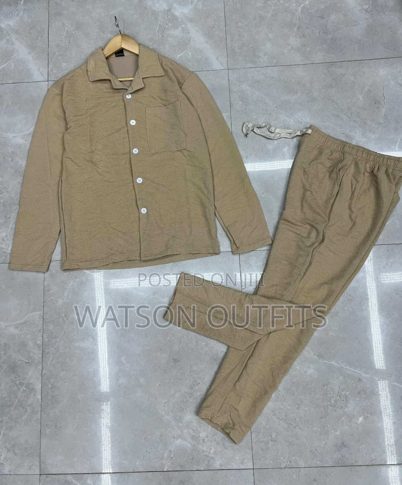 Men's Clothing Set of Shirts and Pants