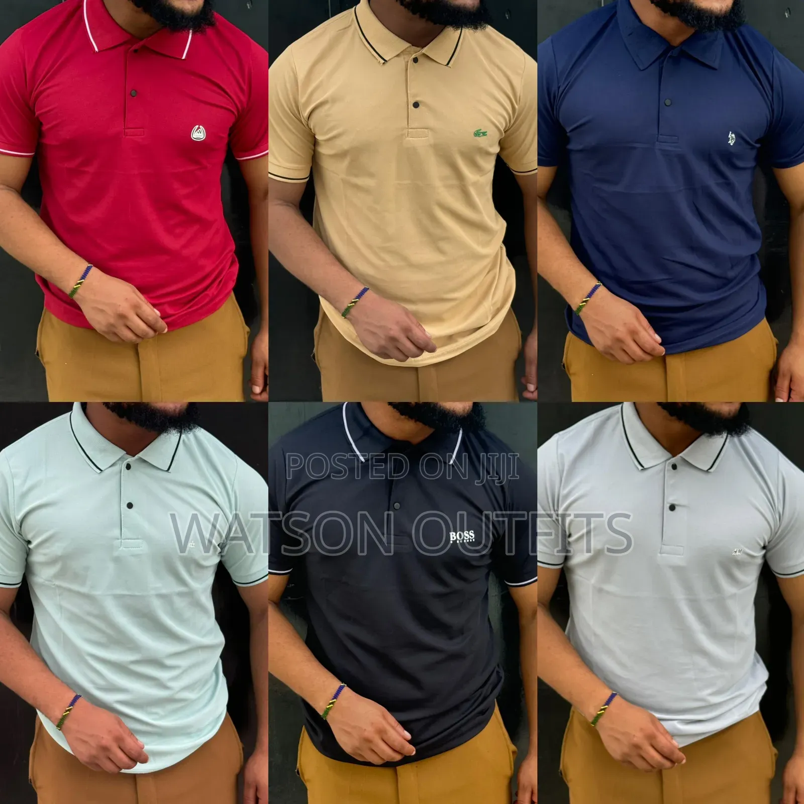 Men's Multicoloured Clothing Wears