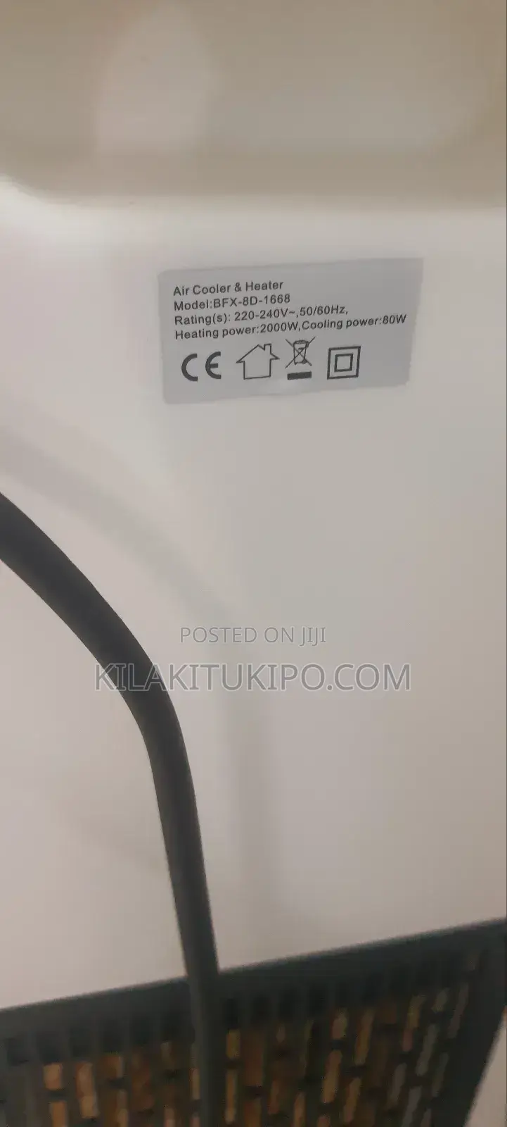 2 in 1 Aircooler Heater