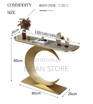 Luxury Console Table (Moon Base)