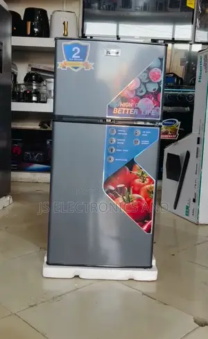 Alitop Fridge Liter 90 Double Door Milango Miwili Ni Imara
