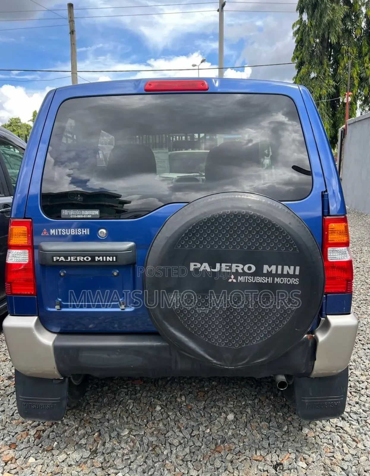 Mitsubishi Pajero Junior 1998 Blue