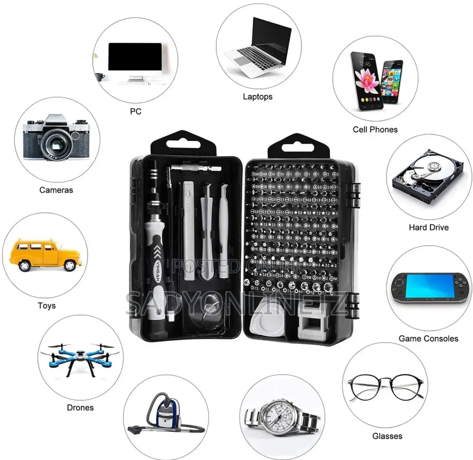 Screwdriver Set 115in 1