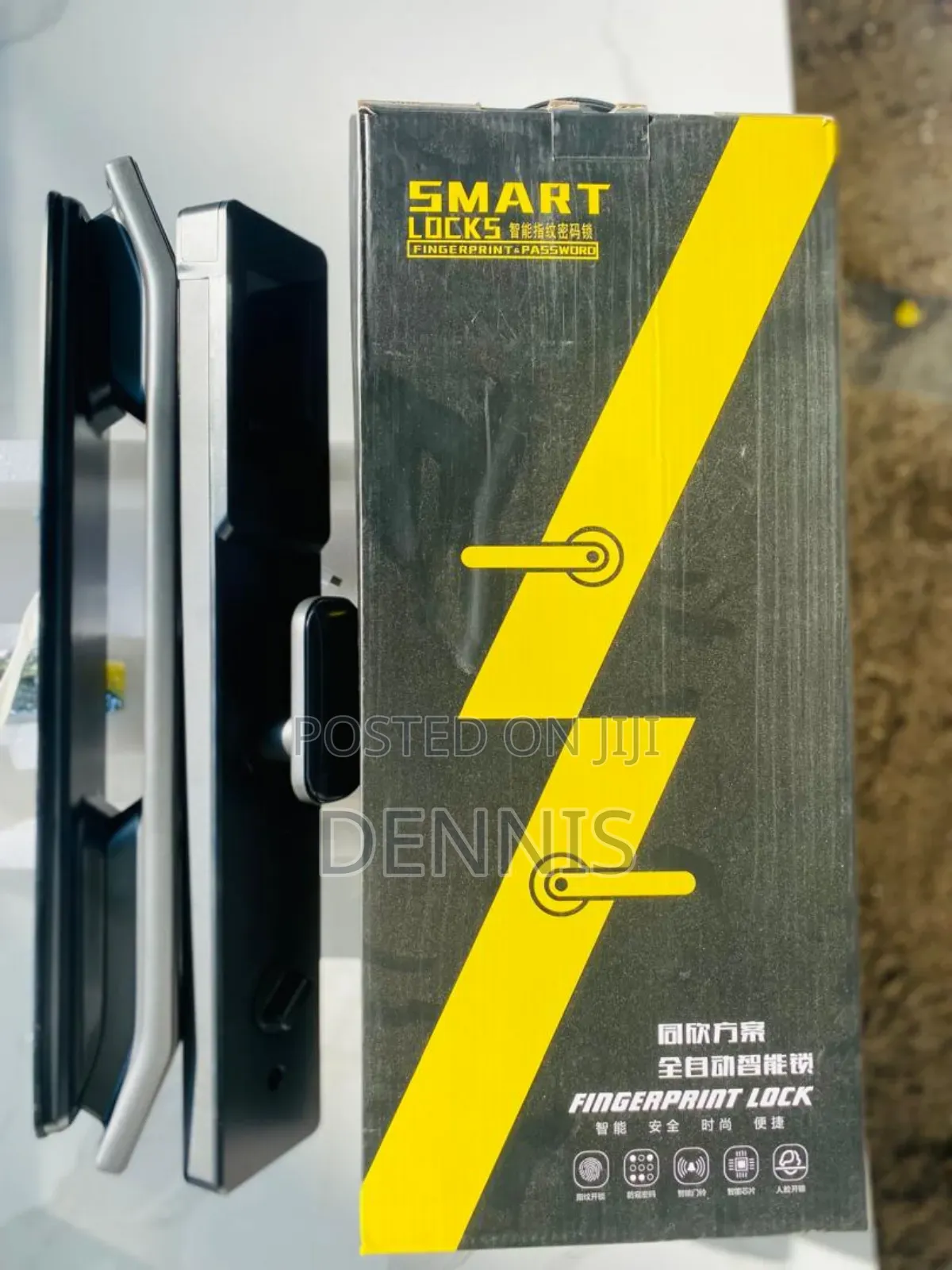 Smart Door Locks With Password and Fingerprint