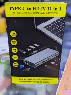 Universal 11 Ports Adapter Type-C to Multiple Ports