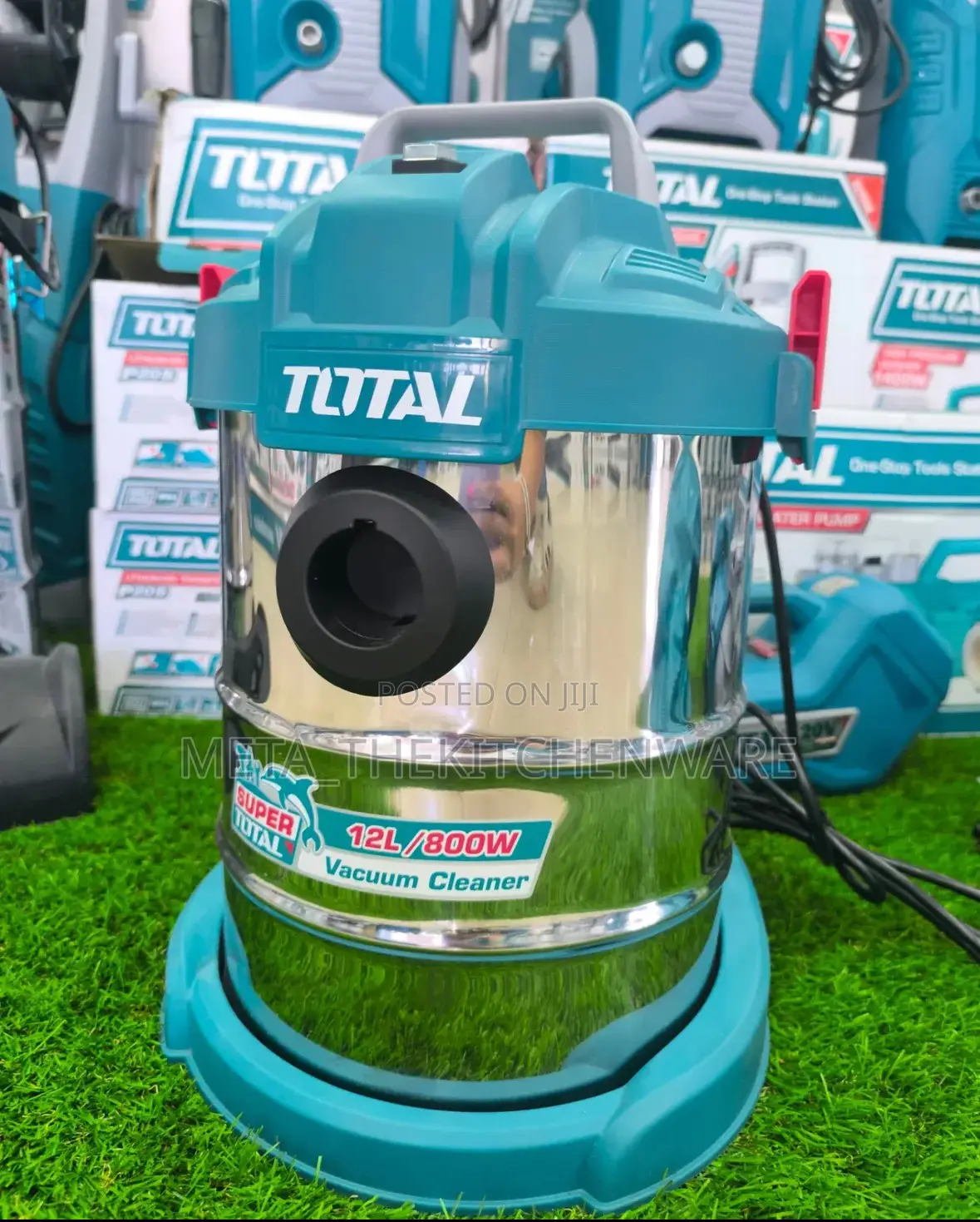 Total Vacuum Cleaner Wet Dry 12l 800w